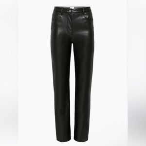 Black Leather Pants
